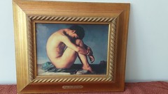 Young Man Beside the Sea – Hippolyte Flandrin – Limited Canvas Replica