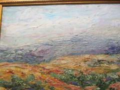 BERRYHILL OIL PAINTING VINTAGE 1960’S AMERICAN IMPRESSSIONIST CHUNKY LANDSCAPE