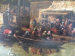 Thomas Heeremans Original Painting Dutch Artist Old Master Art Village River