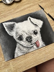 Chihuahua Painting