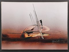 4 Fabio Pace Brazilian Painting Original Art