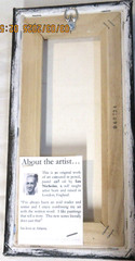 MAHATMA GANDHI ~ARTIST IAN NICHOLAS~WE MUST BE THE CHANGE WALL HANGING~SIGNED