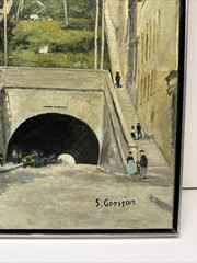 Los Angeles Painting Urban California Landscape Regionalism Stephen Goosson Oil