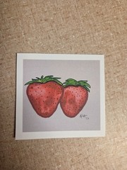 ACEO Art Card Trading Card Original Art Print only 2 prints made