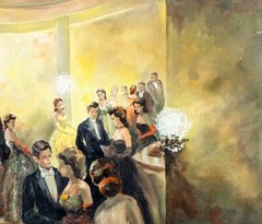 C Coletti (Romania,Germany,1934-?) oil painting 136286