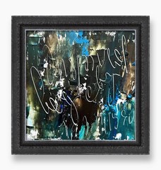 Geometric Expressionism Artwork Gift for Mathematicians & Thinkers Abstract Art