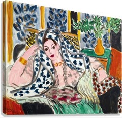 Henri Matisse Odalisque Painting Reproduction – Giclee Canvas/Paper/Stretched
