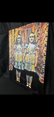 Custom Interpretation Oil Painting on Canvas of the Shining Twins (24×18)