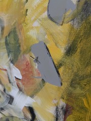 Acrylic On Canvas Abstract Expressionism abstract Violin By Robert Thompson