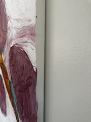 24×36 inch „Johnny Davis Abstract Acrylic on Canvas Painting – Original Artwork“