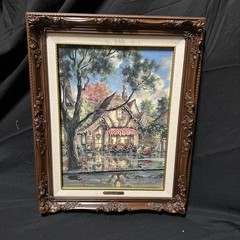 Marty Bell „Tuck Box Christmas“ Numbered 739/750 COA. 16”x12”