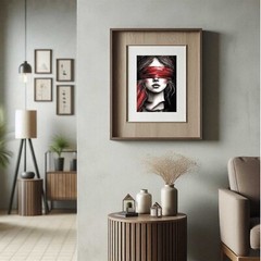 Limited Edition print CONTEMPORARY DIGITAL fine ART POP SURREAL woman portrait