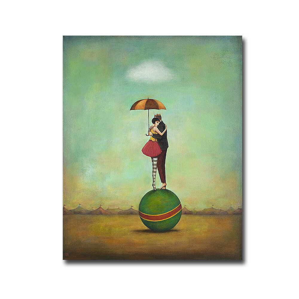 Circus Romance by Duy Huynh Gallery-Wrapped Canvas Giclee Art (35 in x 28 in)
