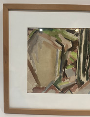 Jim Miller-Melberg, American (1929-2017) „WillPower“ Watercolor Painting