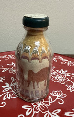 Sandman Original Sand Art Roy Wall 4 1/2” Tall African Elephant Elephants Safari