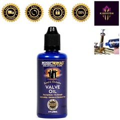 Long-Lasting Valve Oil in 2 oz Dropper Bottle – Odorless & Petroleum Free