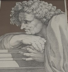 Portrait painting school of Athens