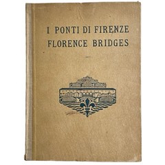 Anichini Florence Bridges 12 Lithographs Italy I Ponti Di Firenze 1944 Limited!