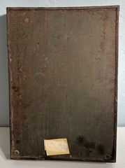 19th Century Retablo Antique Mexican Oil on Tin Painting Joseph Christ 14.5×10.5
