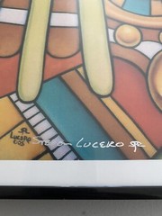 Stevon Lucero “Squatting Eagle” Denver Artist Signed Print