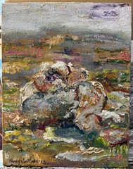‚The Burren Bunny‘, Ireland, Oil Painting, Irish Arts