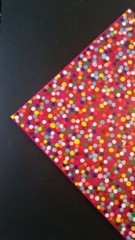PAINTING ARTWORK 16″ x 20″ CANVAS ABSTRACT ART WALL DECOR OH HAPPY DAY Dots