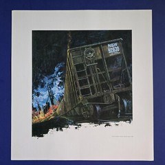 Norfolk & Western RR Color Art Prints, Virginia 1965 12″ x 11″ (Set of 3) Lot 2