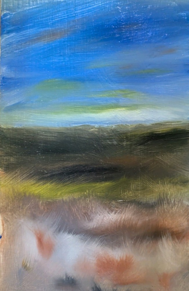 Original Oil Painting Landscape 5×8 Panel