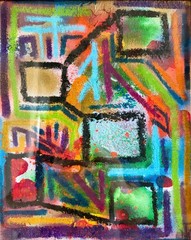 Original Murillo Painting | Tariffs | 8×10″ | Mixed Media on Board | Signed
