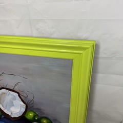 Original Oil Painting “Put The Lime In The Coconut” Tropical Still Life 24×22