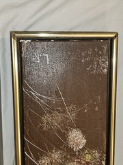 2 Lee Reynolds Burr – Vanguard Studios Painting Brown / Flowers Wall Decor