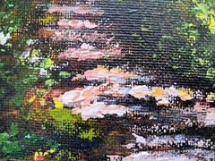 Original Oil Painting Arseni – SPRING FLOWERING 12″x8″ Impressionist Garden Art