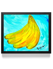 Guajardo Art: Bananas 14X11 Original Canvas Signed Art Expressionism