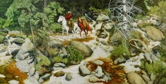 “The Forest Has Eyes ,NDN Book w/ Prints ! Book is Hand Signed by Bev Doolittle