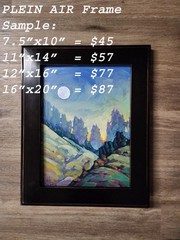 Painterly Landscape Gallery Art Collected Artist Large Painting Peaceful Moon