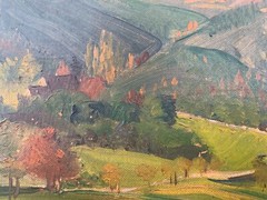 Antonin BOLD (1881-1968) Attributed To Antique Oil On Panel 1916 Germany?