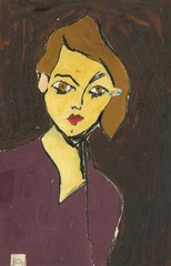 Ben Carrivick – Contemporary Oil, Wearing Brown