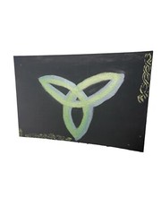 Hand Painted Art Artwork Painting Paint Irish Trinity Knot 7″ x 11″