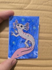 ACEO Original Art Painting 2.5×3.5 Inches