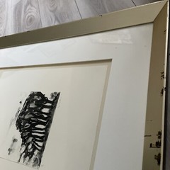 1/1 Black & White Watercolor Landscape Mandalay Bay Artwork