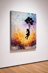 JustArt Original Lift Painting 24 x 36 Inches