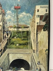 Los Angeles Painting Urban California Landscape Regionalism Stephen Goosson Oil