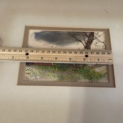 RARE Wayne Cooper Watercolor Original Signed Vintage Art Painting Matted OOAK