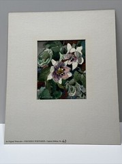 FREDERIC WHITAKER PAINTING AMERICAN FLORAL IMPRESSIONISM LISTED FAMOUS SMALL