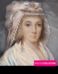 ANTIQUE EARLY 1800s FRENCH HAND PAINTED GOUACHE MINIATURE WOMAN PORTRAIT