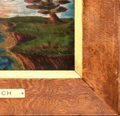 Early 20th Century Expressionist Sunset River Landscape Edvard MUNCH (1863-1944)