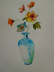 watercolor painting original