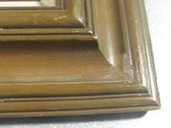Vintage Signed Chezar Sand Art Painting on Board 8″ x 10″ Framed Spanish City