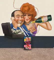 Ruthless People Original Movie Artwork Danny Devito & Bette Midler