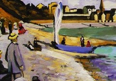 Claude Monet Repro Oil Painting – Regatta at sainte-adresse – size 36″x28″